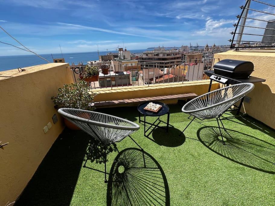 Ferienwohnung Private Sun Terrace Amazing View Alicante Exterior foto